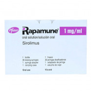 Купить Рапамун (Сиролимус) раствор для приема внутрь 1мг/мл 60мл в Пензе